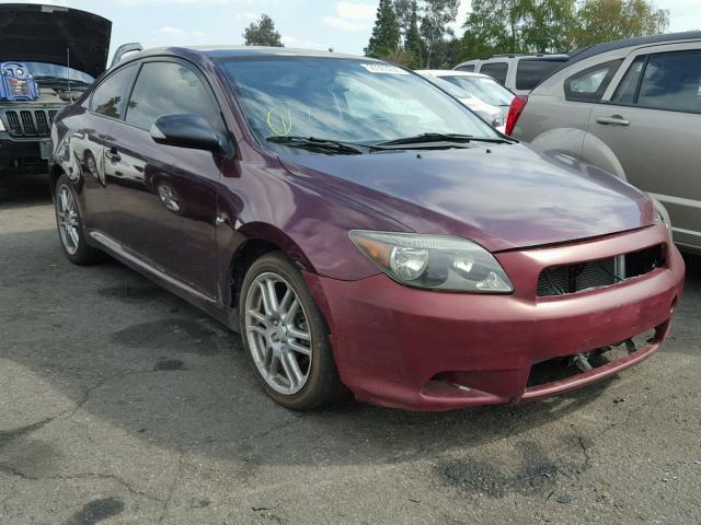 JTKDE167660080516 - 2006 TOYOTA SCION TC MAROON photo 1