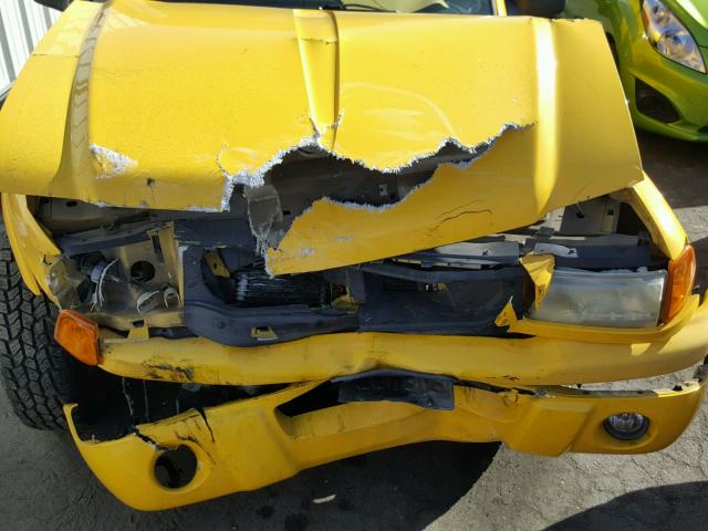 1FTZR45E52PB62287 - 2002 FORD RANGER SUP YELLOW photo 7