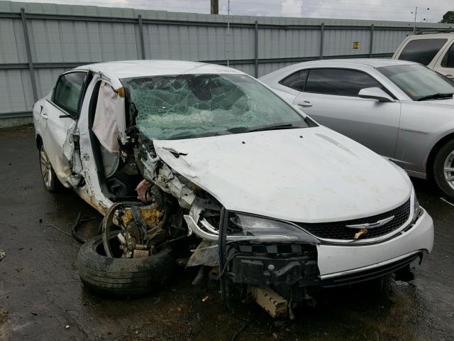 1C3CCCAB3FN604311 - 2015 CHRYSLER 200 LIMITE WHITE photo 1