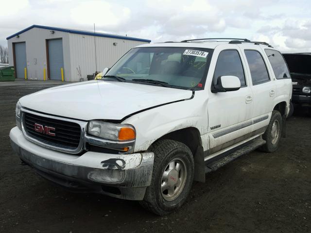 1GKEK13T1YJ177839 - 2000 GMC YUKON WHITE photo 2