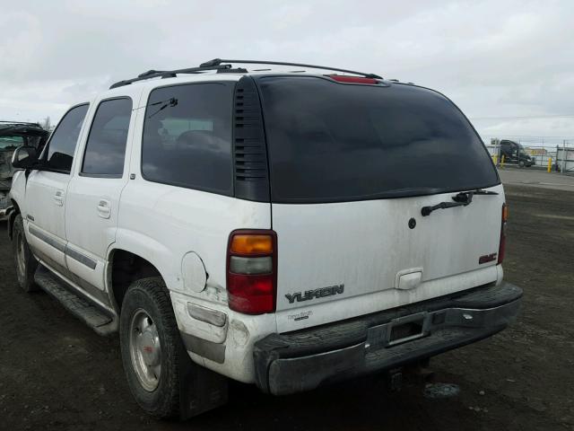 1GKEK13T1YJ177839 - 2000 GMC YUKON WHITE photo 3