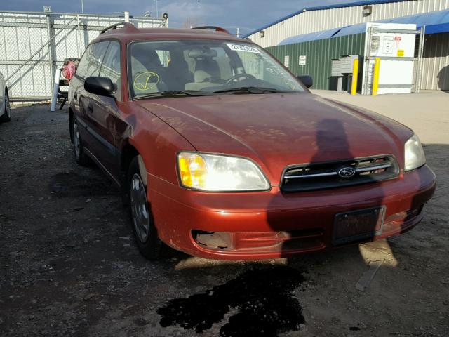 4S3BH635427303532 - 2002 SUBARU LEGACY L BURGUNDY photo 1