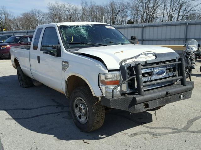 1FTSX21R98ED63859 - 2008 FORD F250 SUPER WHITE photo 1