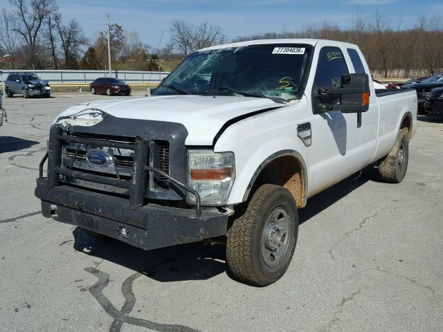 1FTSX21R98ED63859 - 2008 FORD F250 SUPER WHITE photo 2