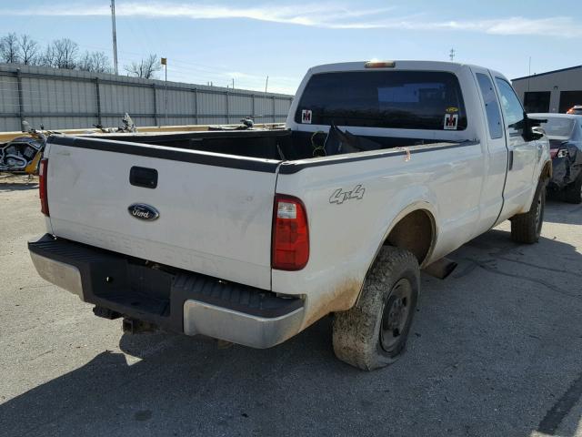 1FTSX21R98ED63859 - 2008 FORD F250 SUPER WHITE photo 4