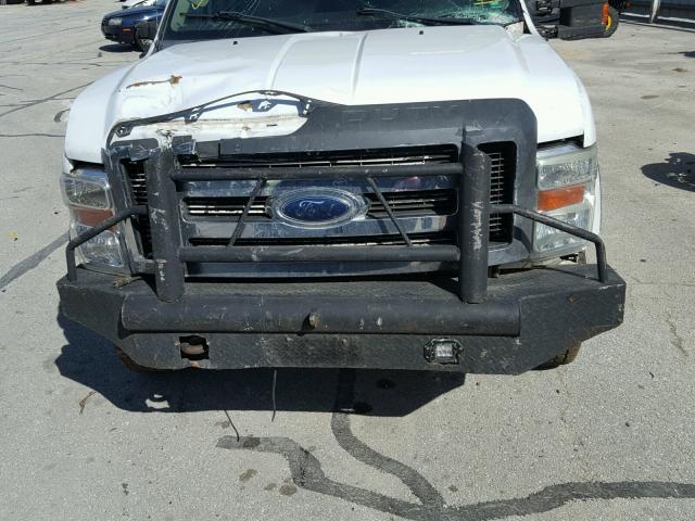 1FTSX21R98ED63859 - 2008 FORD F250 SUPER WHITE photo 7