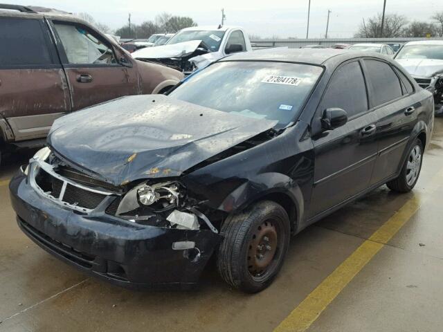 KL5JD56Z16K471329 - 2006 SUZUKI FORENZA BLACK photo 2