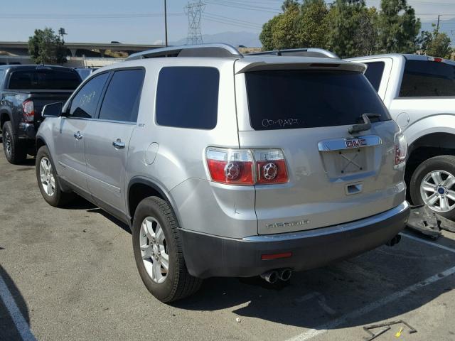 1GKER23727J119953 - 2007 GMC ACADIA SLT SILVER photo 3