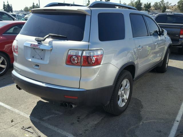 1GKER23727J119953 - 2007 GMC ACADIA SLT SILVER photo 4