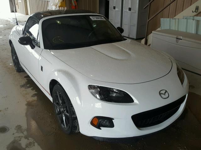 JM1NC2MF0F0242285 - 2015 MAZDA MX-5 MIATA WHITE photo 1