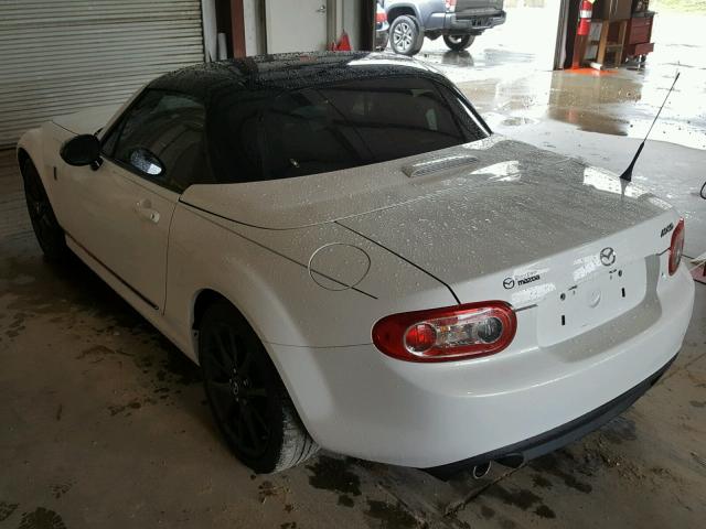 JM1NC2MF0F0242285 - 2015 MAZDA MX-5 MIATA WHITE photo 3