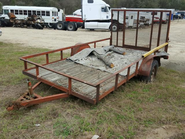 BETSUT12911774060 - 2003 UTILITY TRAILER RED photo 2