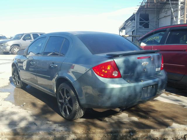 1G1AD5F54A7105537 - 2010 CHEVROLET COBALT 1LT TEAL photo 3