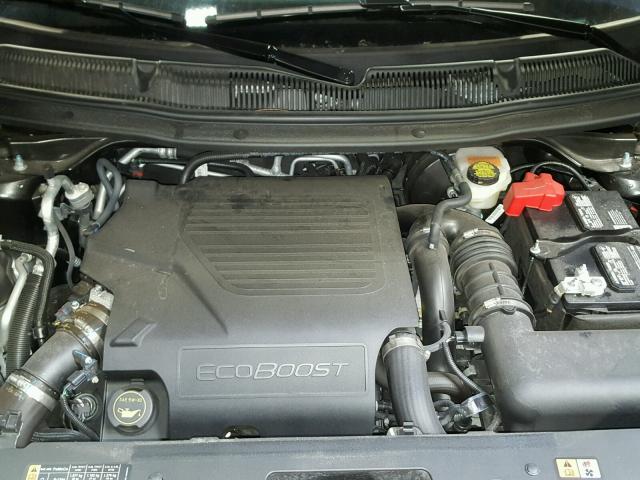 1FM5K8GT2HGC59571 - 2017 FORD EXPLORER S CHARCOAL photo 7