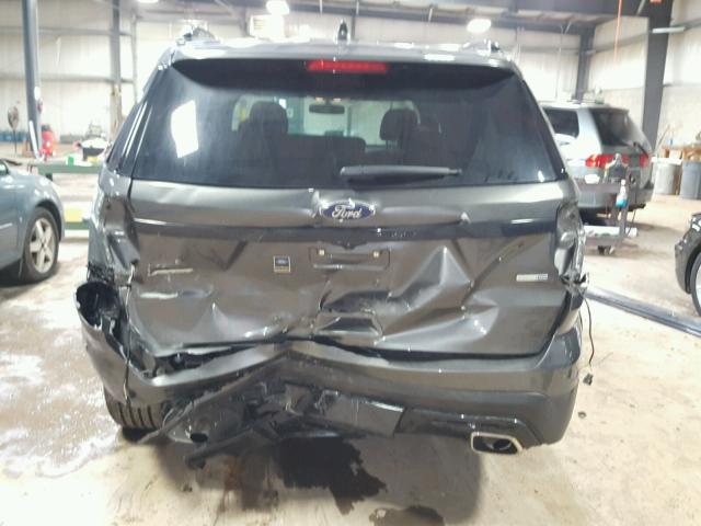 1FM5K8GT2HGC59571 - 2017 FORD EXPLORER S CHARCOAL photo 9