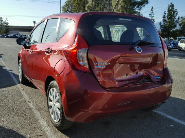 3N1CE2CP4GL392208 - 2016 NISSAN VERSA NOTE RED photo 3