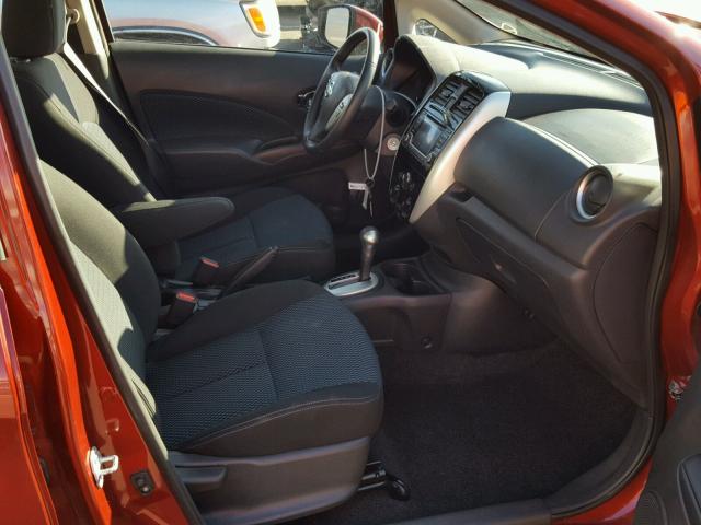 3N1CE2CP4GL392208 - 2016 NISSAN VERSA NOTE RED photo 5