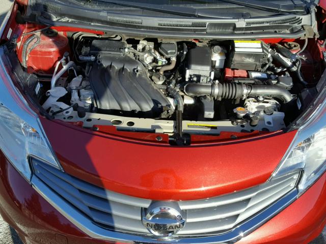 3N1CE2CP4GL392208 - 2016 NISSAN VERSA NOTE RED photo 7