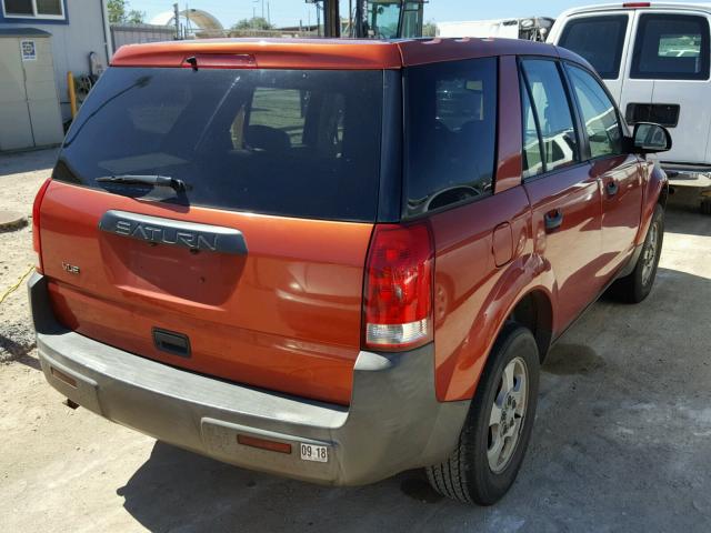 5GZCZ23D13S896698 - 2003 SATURN VUE ORANGE photo 4