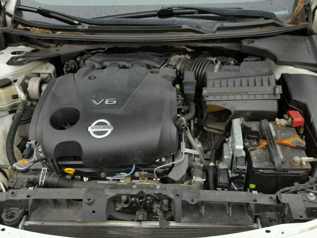 1N4AA5AP2AC846503 - 2010 NISSAN MAXIMA S WHITE photo 7