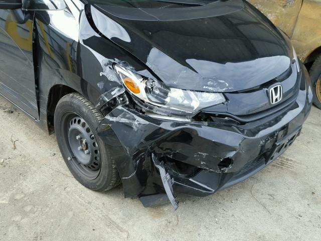 JHMGK5H52HS019766 - 2017 HONDA FIT LX أسود صورة 9