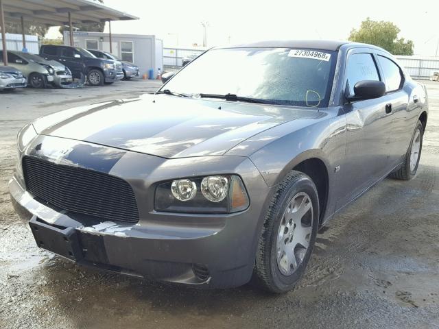 2B3KA43GX6H481841 - 2006 DODGE CHARGER SE GRAY photo 2