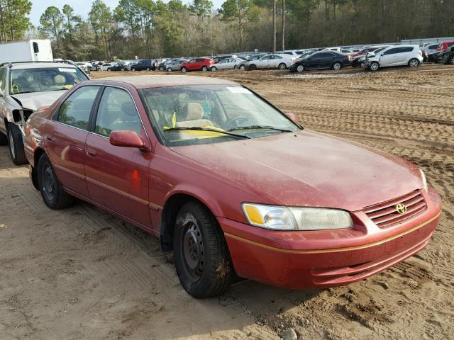 4T1BF22K0VU010802 - 1997 TOYOTA CAMRY CE RED photo 1