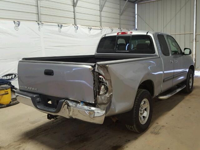 5TBRU34116S481441 - 2006 TOYOTA TUNDRA ACC SILVER photo 4