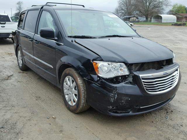 2C4RC1BG8DR811216 - 2013 CHRYSLER TOWN & COU BLACK photo 1