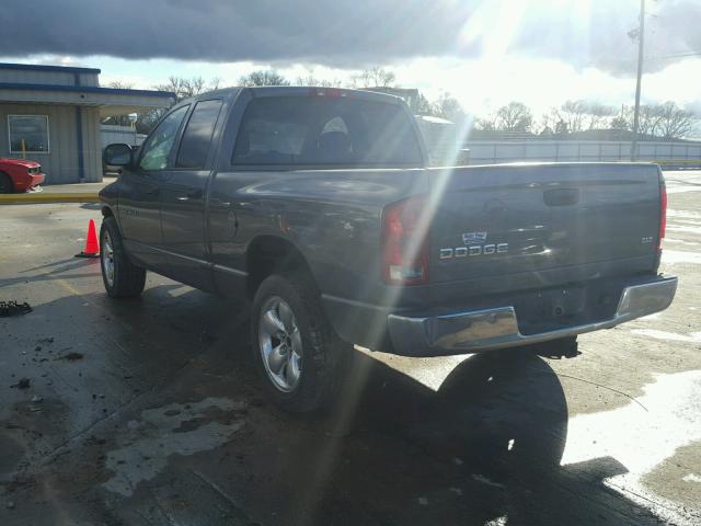 1D7HA18N83S201276 - 2003 DODGE RAM 1500 S GRAY photo 3