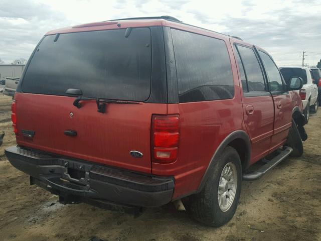 1FMRU15L2YLB58835 - 2000 FORD EXPEDITION MAROON photo 4