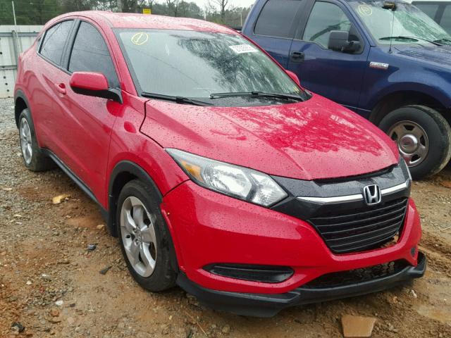 3CZRU5H34GM741941 - 2016 HONDA HR-V LX RED photo 1