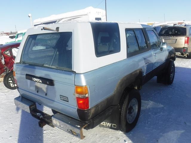 JT4RN62D1J0234175 - 1988 TOYOTA 4RUNNER RN BLUE photo 4