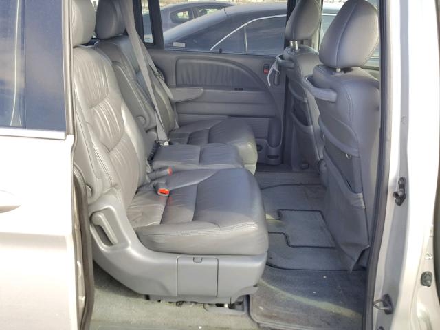 5FNRL38667B420740 - 2007 HONDA ODYSSEY EX SILVER photo 6