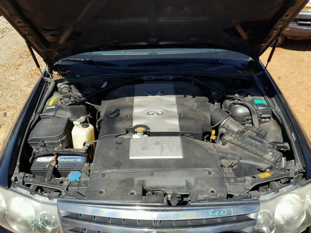 JNKAY41E53M006032 - 2003 INFINITI M45 BLACK photo 7