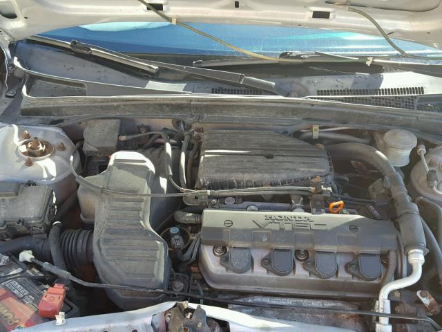 2HGES26784H528131 - 2004 HONDA CIVIC EX ვერცხლისფერი ფოტო 7