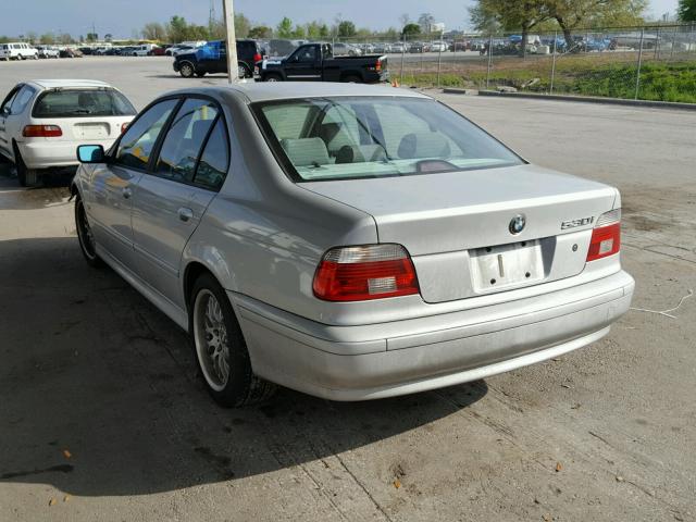 WBADT63493CK45356 - 2003 BMW 530 I AUTO SILVER photo 3