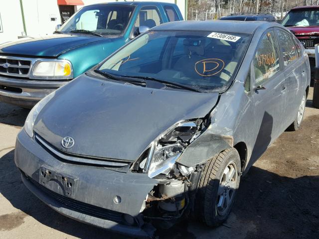 JTDKB20U153038411 - 2005 TOYOTA PRIUS GRAY photo 2