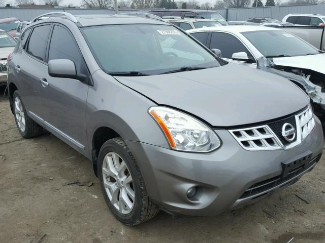 JN8AS5MV2BW285256 - 2011 NISSAN ROGUE S GRAY photo 1