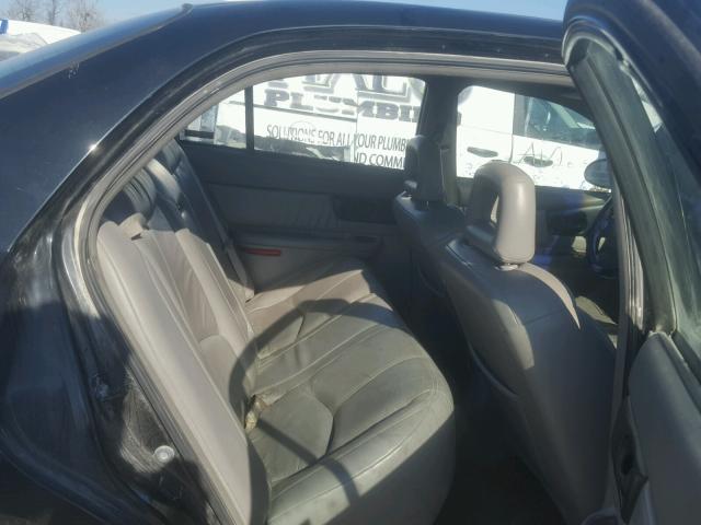 2G4WF5514Y1314446 - 2000 BUICK REGAL GS BLACK photo 6