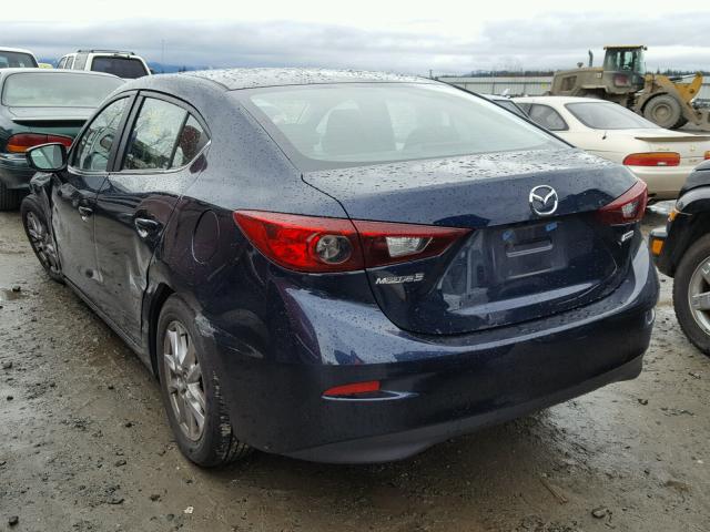 3MZBM1U70GM306341 - 2016 MAZDA 3 SPORT BLUE photo 3