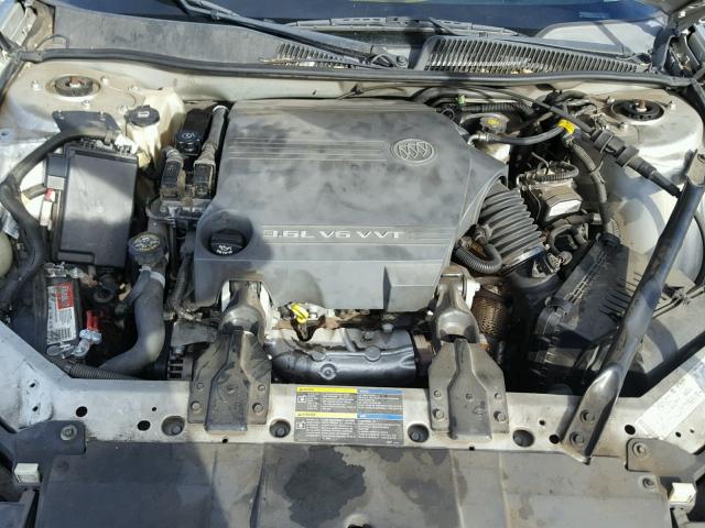 2G4WE567851274552 - 2005 BUICK LACROSSE C SILVER photo 7