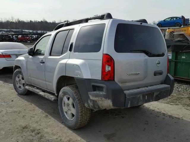 5N1AN08W26C519553 - 2006 NISSAN XTERRA OFF SILVER photo 3