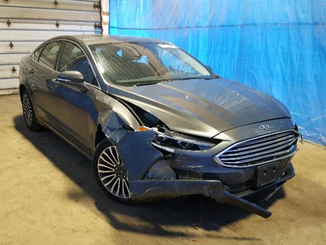 3FA6P0D95JR155665 - 2018 FORD FUSION TIT CHARCOAL photo 1