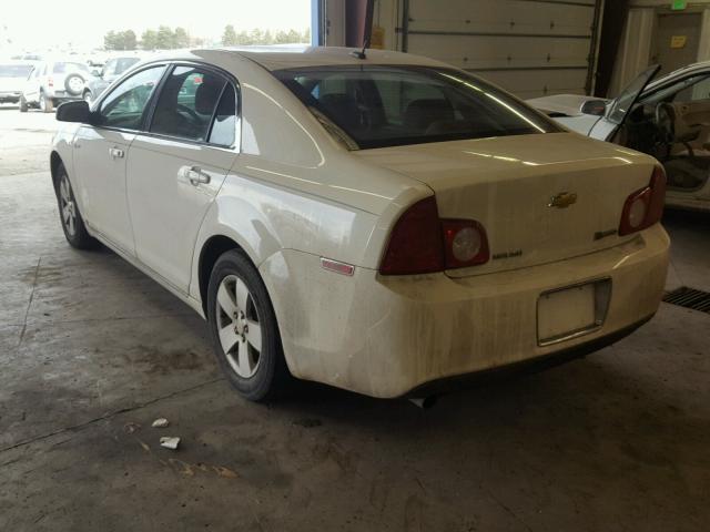 1G1ZF57518F265189 - 2008 CHEVROLET MALIBU HYB WHITE photo 3