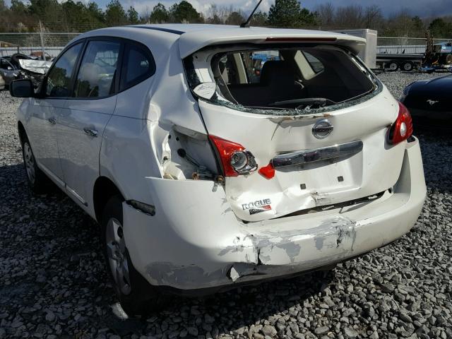 JN8AS5MT5BW167376 - 2011 NISSAN ROGUE S WHITE photo 3