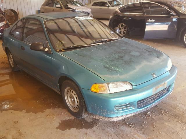 2HGEJ2229RH547825 - 1994 HONDA CIVIC DX GREEN photo 1