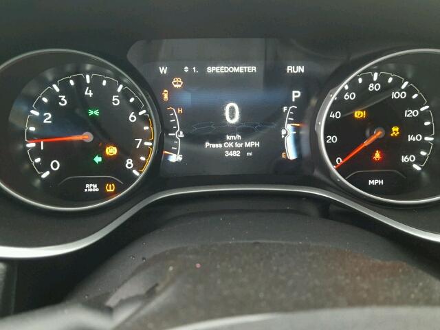 3C4NJDBB1JT113081 - 2018 JEEP COMPASS LA BLACK photo 8