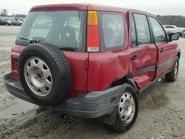 JHLRD184XVC016854 - 1997 HONDA CR-V LX BURGUNDY photo 4