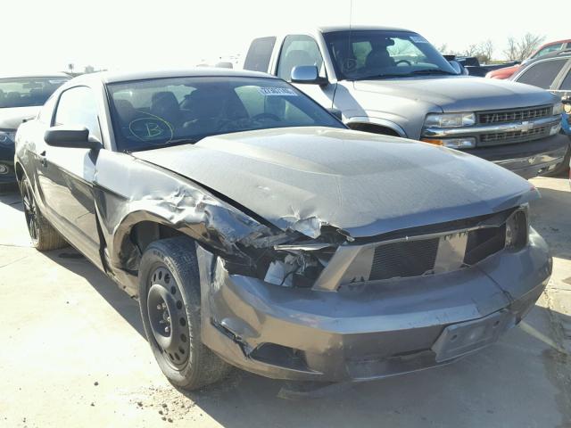 1ZVBP8AMXC5281426 - 2012 FORD MUSTANG GRAY photo 1